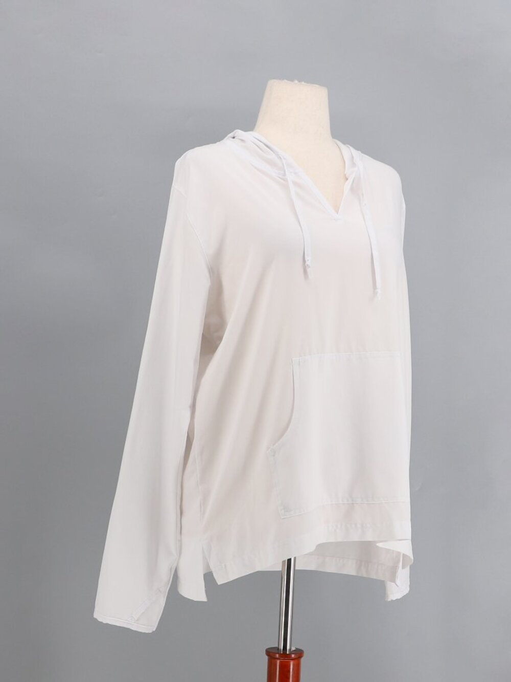 RIPSKIRT Lightweight Sun Hoody Pullover in White Size XL - Picture 4 of 8